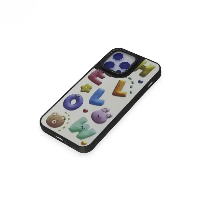 Apple İphone 15 Pro Kılıf Mirror Desenli Kapak - Mirror - 15