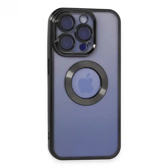 Apple İphone 15 Pro Kılıf Slot Silikon - Siyah