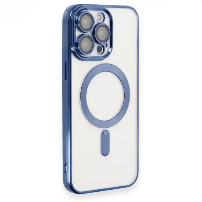 Apple İphone 15 Pro Max Kılıf Kross Magneticsafe Kapak - Lacivert