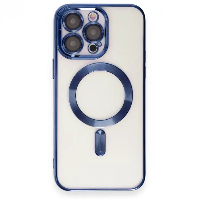Apple İphone 15 Pro Max Kılıf Kross Magneticsafe Kapak - Lacivert