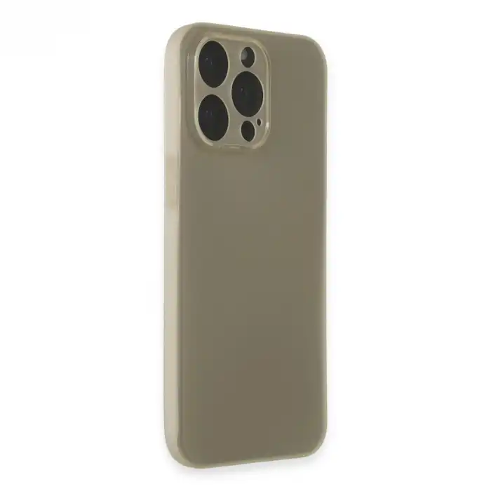 Apple İphone 15 Pro Max Kılıf Puma Silikon - Titan Gri