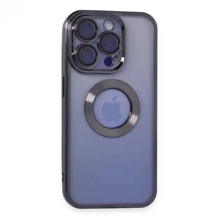 Apple İphone 15 Pro Max Kılıf Slot Silikon - Mor