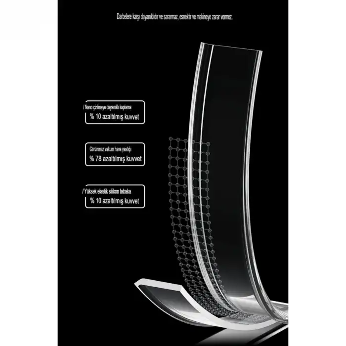 Apple İphone 15 Pro Max Kılıf Tron Şeffaf Magsafe Kapak - Şeffaf