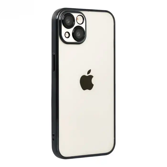 Apple İphone 15 Razer Lensli Silikon - Siyah
