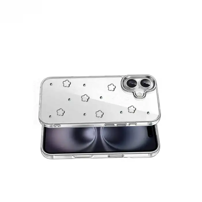 Apple İphone 16 Fiyonk Desenli Kapak - Desen 2