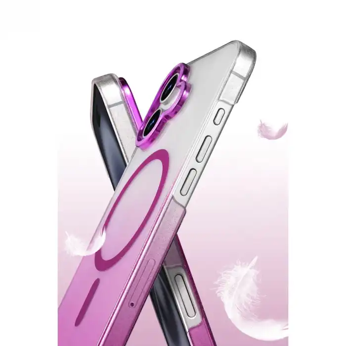Apple İphone 16 Glossy Magsafe Kapak - Siyah