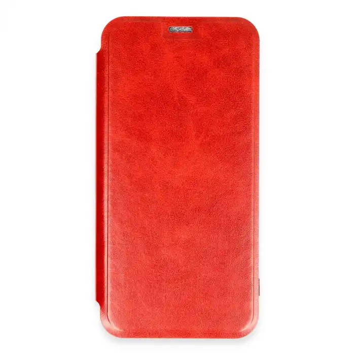 Apple İphone 16 Kılıf Flip Cover - Kırmızı