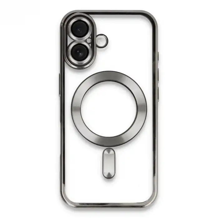 Apple İphone 16 Kılıf Kross Magneticsafe Kapak - Titan Gri