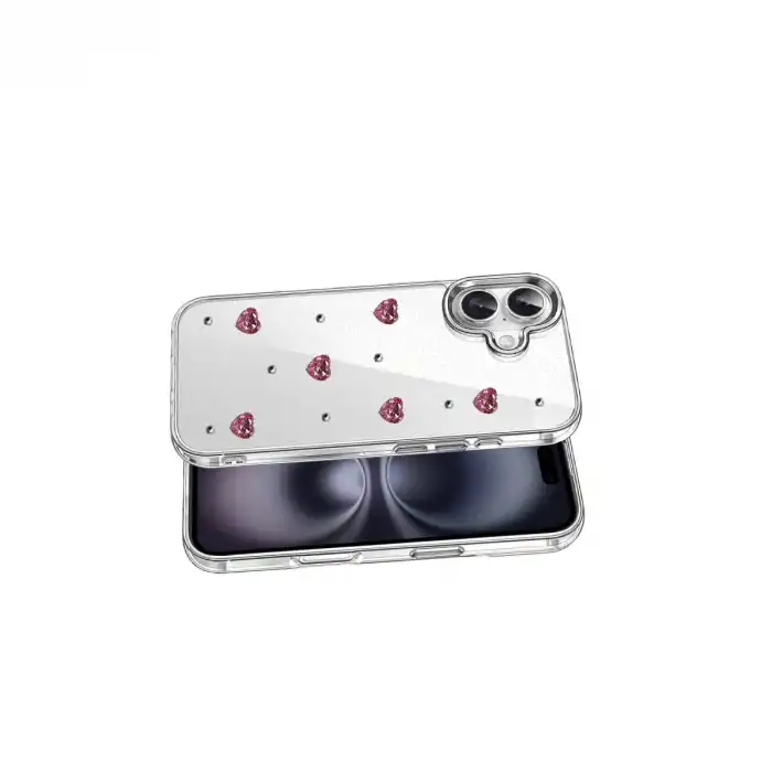 Apple İphone 16 Plus Fiyonk Desenli Kapak - Desen 3