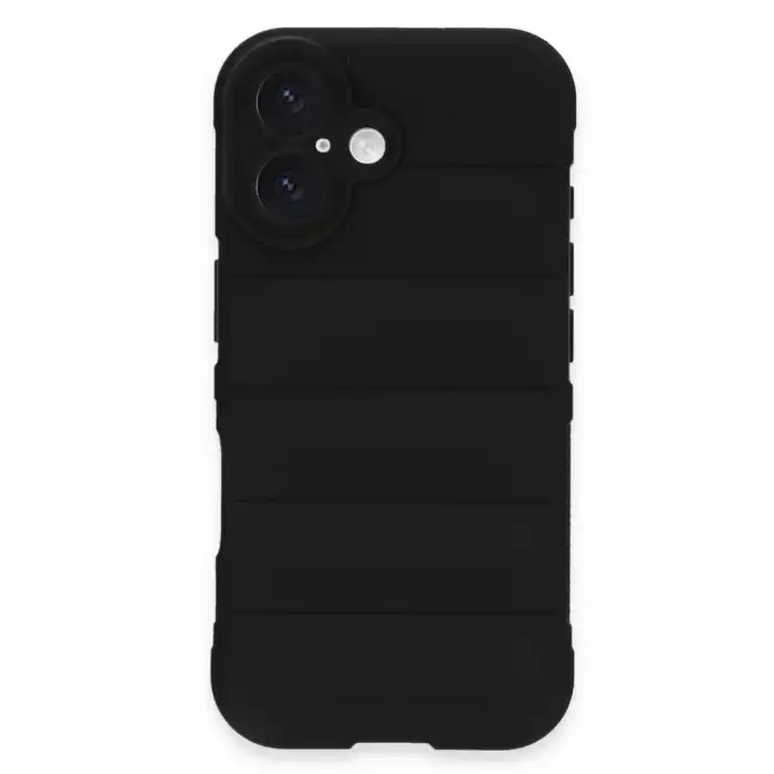 Apple İphone 16 Plus Kılıf Optimum Silikon - Siyah