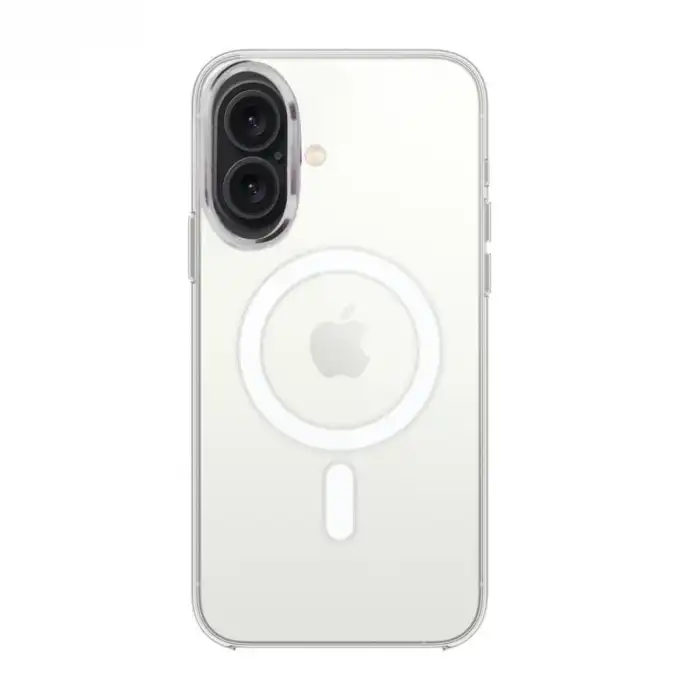Apple İphone 16 Plus Kılıf Pc Real Magsafe Kapak - Şeffaf