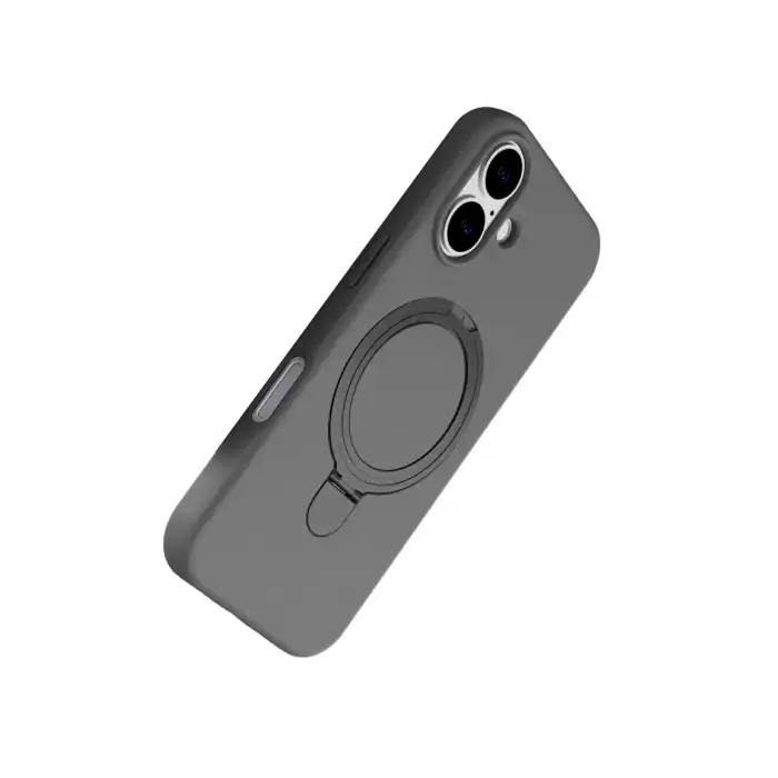 Apple İphone 16 Plus Regal Magsafe Standlı Kapak - Titan Gri