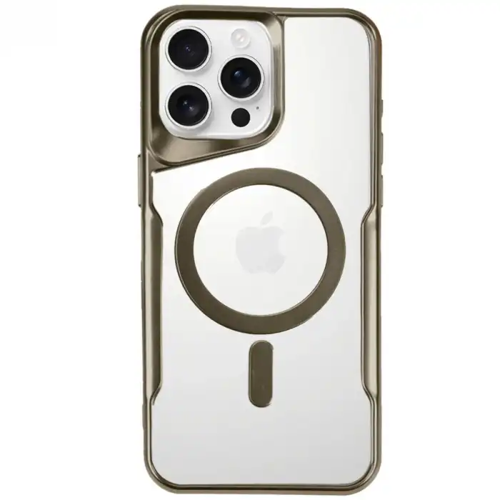 Apple İphone 16 Pro Kılıf Boyi Magsafe Silikon Kapak - Desert