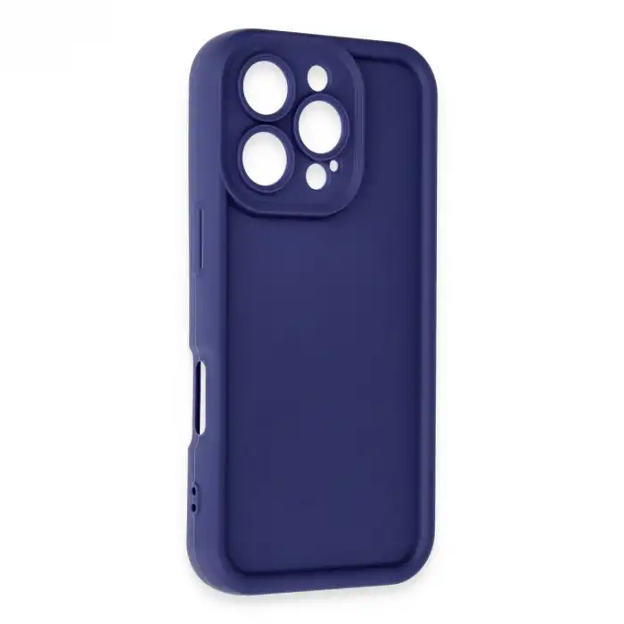 Apple İphone 16 Pro Kılıf Viera Silikon - Lacivert