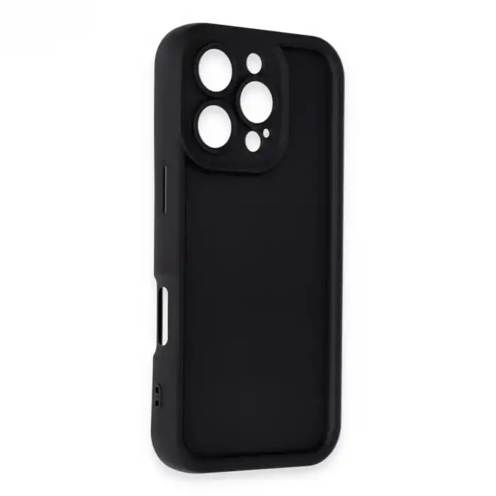 Apple İphone 16 Pro Kılıf Viera Silikon - Siyah