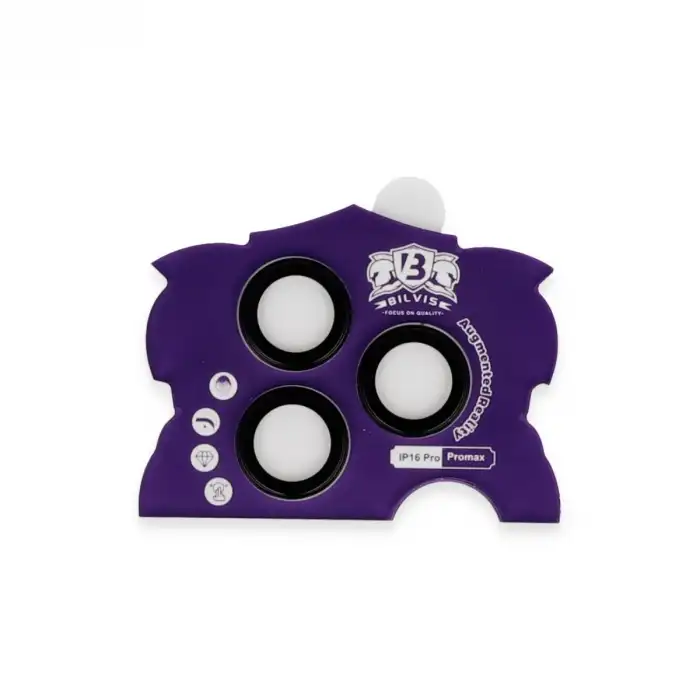 Apple İphone 16 Pro Max Bilvis Titan Kamera Lens - Siyah