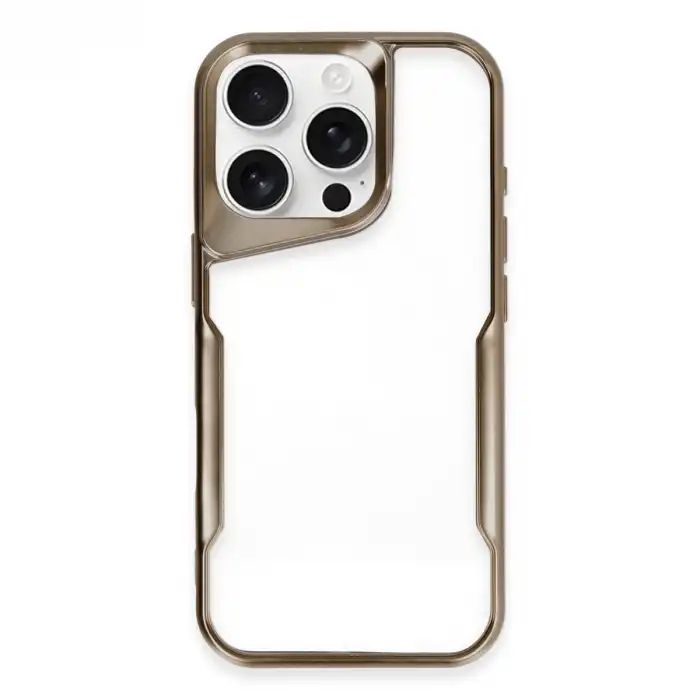 Apple İphone 16 Pro Max Kılıf Boyi Silikon Kapak - Desert