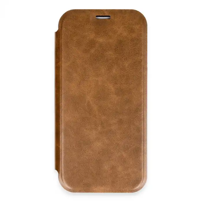 Apple İphone 16 Pro Max Kılıf Flip Cover - Taba