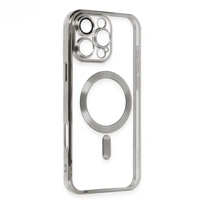 Apple İphone 16 Pro Max Kılıf Kross Magneticsafe Kapak - Titan Gri