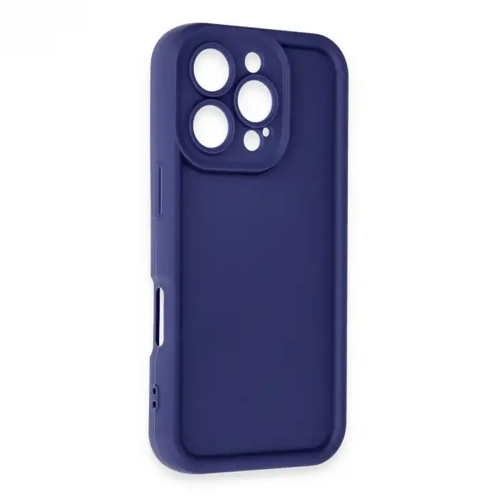 Apple İphone 16 Pro Max Kılıf Viera Silikon - Lacivert