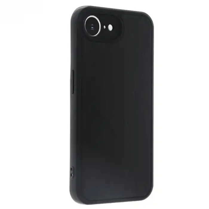 Apple İphone 16e Kılıf Aras Deri Kapak - Siyah