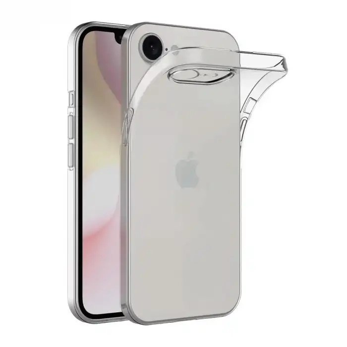Apple İphone 16e Kılıf Lüx Şeffaf Silikon
