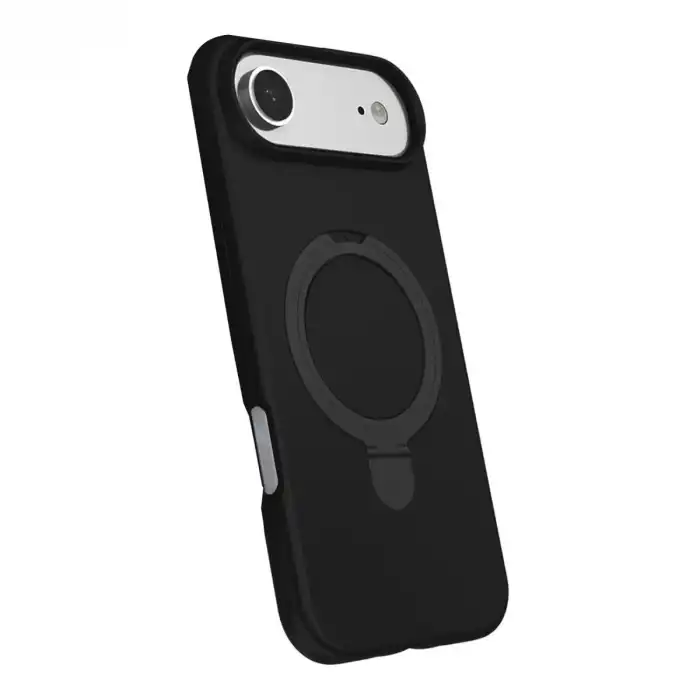 Apple İphone 17 Air Regal Magsafe Standlı Kapak - Siyah