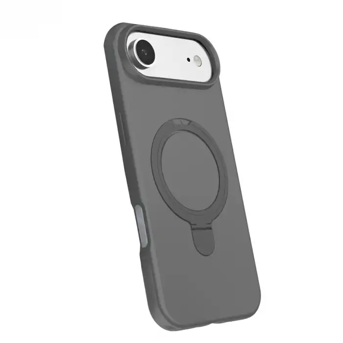 Apple İphone 17 Air Regal Magsafe Standlı Kapak - Titan Gri