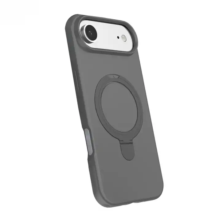 Apple İphone 17 Air Regal Magsafe Standlı Kapak - Titan Gri