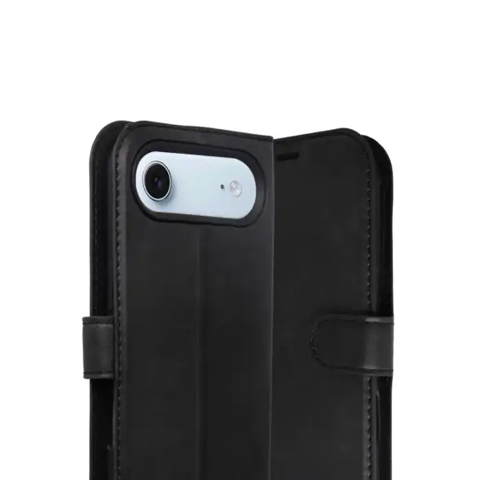 Apple İphone 17 Air Trend S Plus Kapaklı Kılıf - Siyah