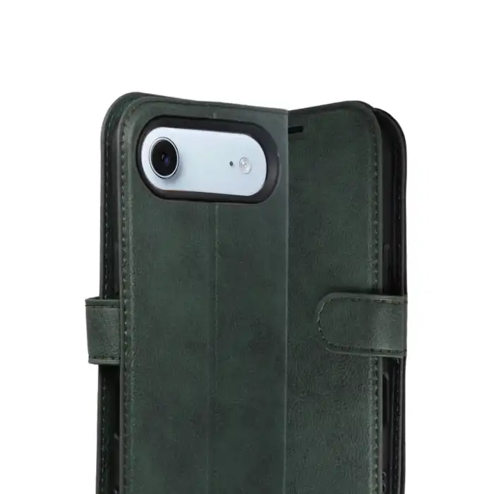 Apple İphone 17 Air Trend S Plus Kapaklı Kılıf - Yeşil