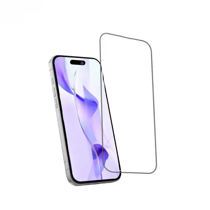 Apple İphone 17 Bilvis 5in1 3d Magic Cam Ekran Koruyucu - Siyah