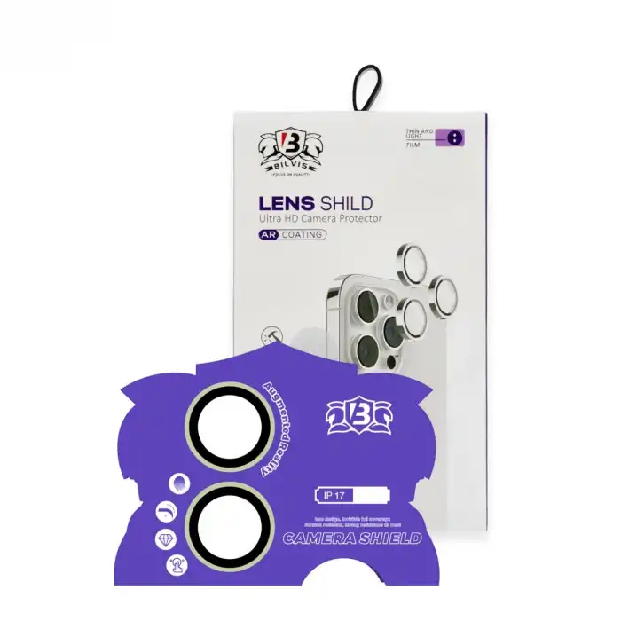 Apple İphone 17 Bilvis Titan Kamera Lens - Açık Yeşil