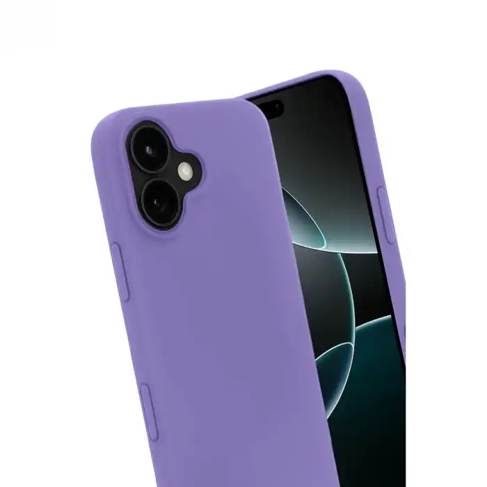 Apple İphone 17 First Silikon - Lila