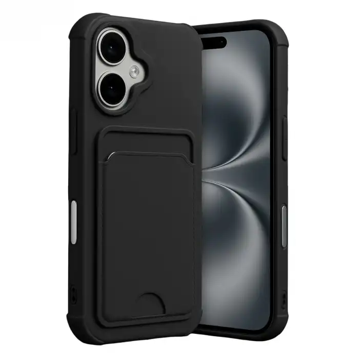 Apple İphone 17 Kelvin Kartvizitli Silikon - Siyah