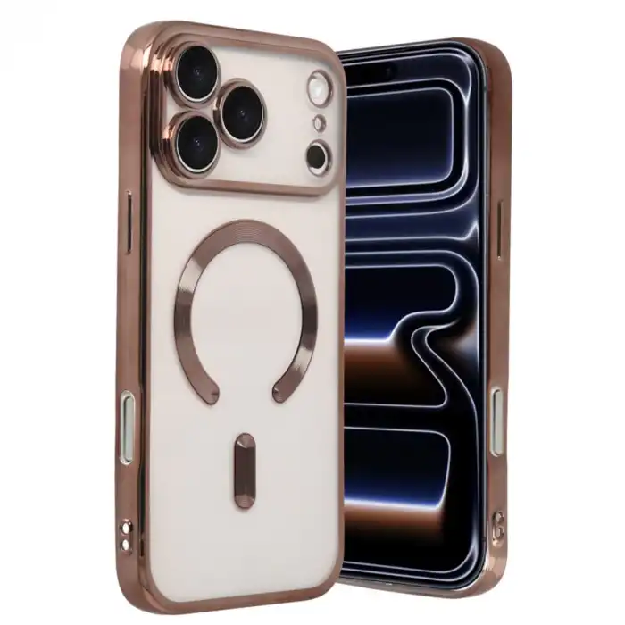 Apple İphone 17 Pro Kross Magneticsafe Kapak - Çöl Titanyum