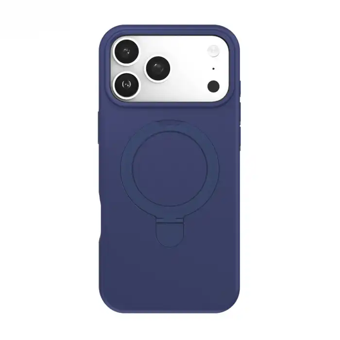 Apple İphone 17 Pro Max Regal Magsafe Standlı Kapak - Lacivert