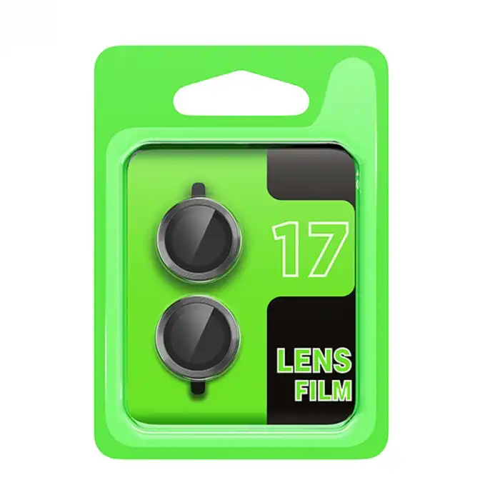 Apple İphone 17 Raze Metal Kamera Lens - Gri