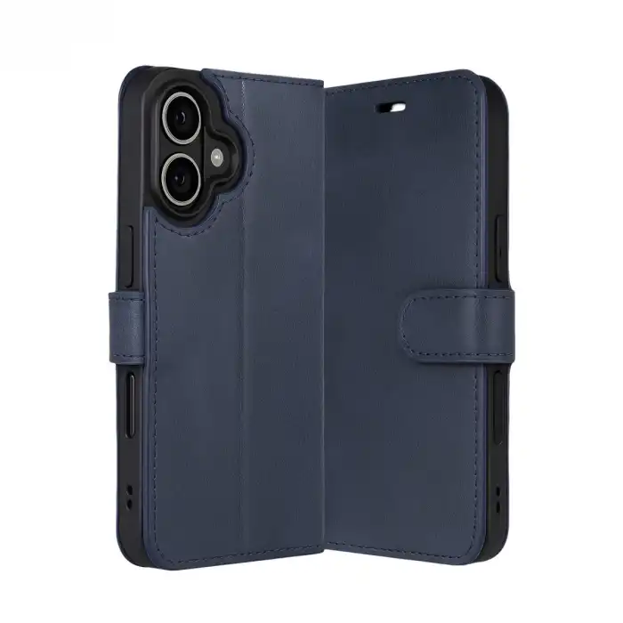 Apple İphone 17 Trend S Plus Kapaklı Kılıf - Lacivert