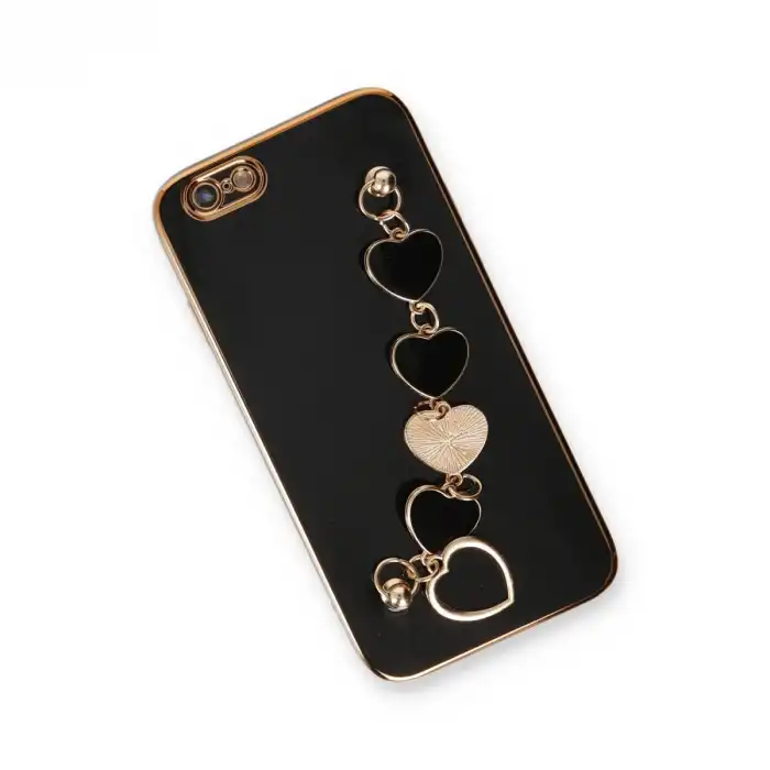 Apple İphone 6 Kılıf Esila Silikon - Siyah