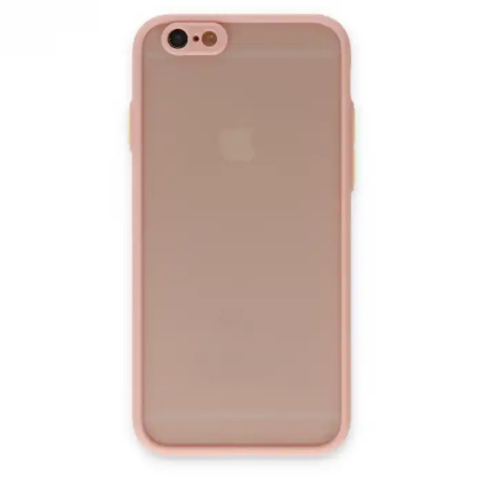 Apple İphone 6 Kılıf Montreal Silikon Kapak - Pembe
