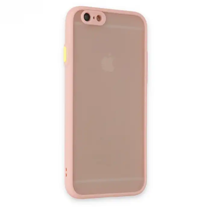 Apple İphone 6 Kılıf Montreal Silikon Kapak - Pembe