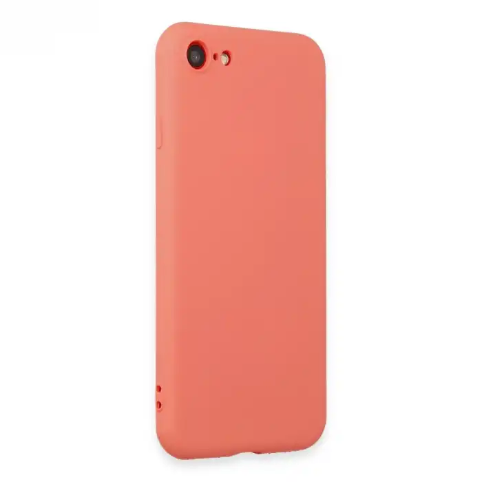 Apple İphone 7 Kılıf First Silikon - Turuncu