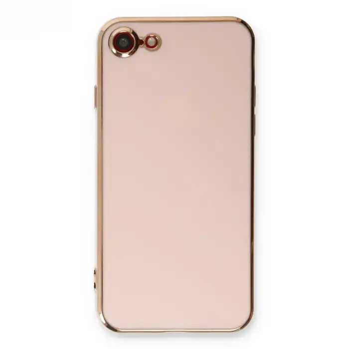 Apple İphone 7 Kılıf Volet Silikon - Pembe