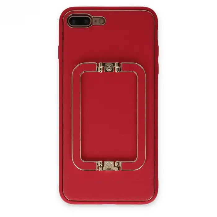 Apple İphone 7 Plus Kılıf Coco Elit Kapak - Kırmızı