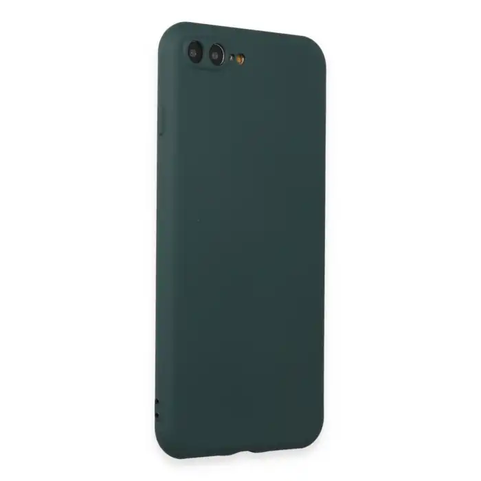 Apple İphone 7 Plus Kılıf First Silikon - Koyu Yeşil