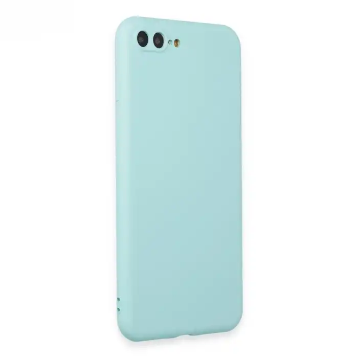 Apple İphone 7 Plus Kılıf First Silikon - Turkuaz