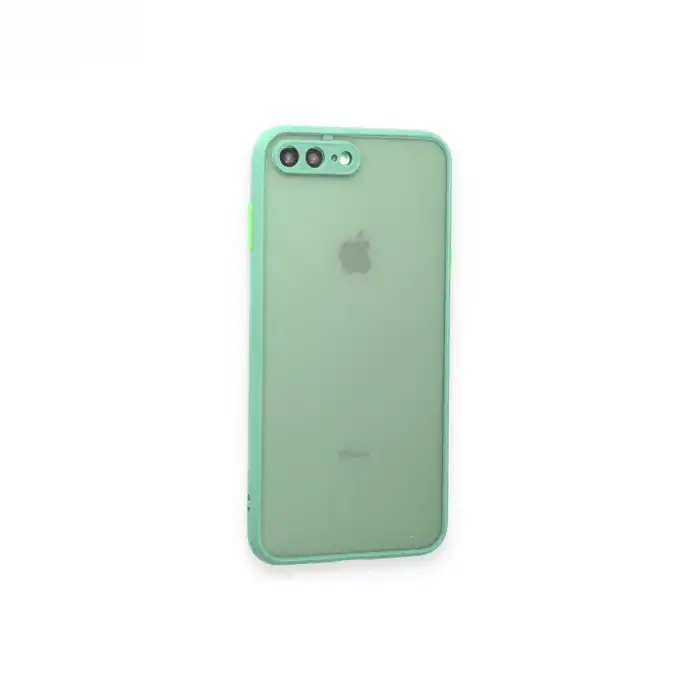 Apple İphone 7 Plus Kılıf Montreal Silikon Kapak - Turkuaz