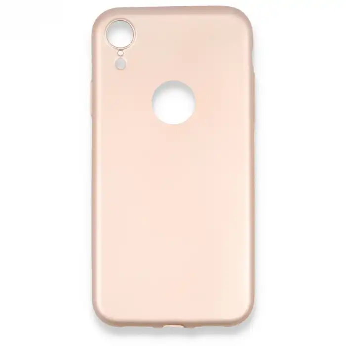 Apple İphone Xr Kılıf First Silikon - Rose Gold