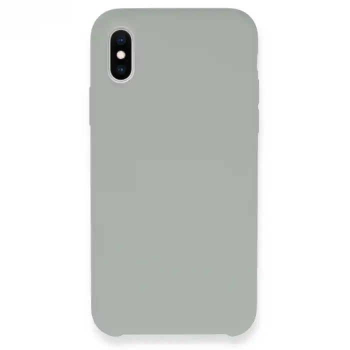 Apple İphone Xs Max Kılıf Lansman Legant Silikon - Açık Gri